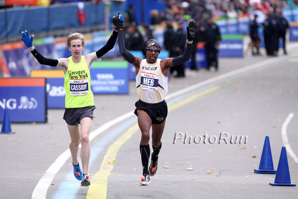 Do you know the story behind this photo? If not, read it here: http://running.competitor.com/2013/11/news/mike-cassidy-finishes-nyc-marathon-with-his-idol-meb-keflezighi_89095 or, here: http://www.letsrun.com/news/2013/11/time-life/ YOU'RE WELCOME!